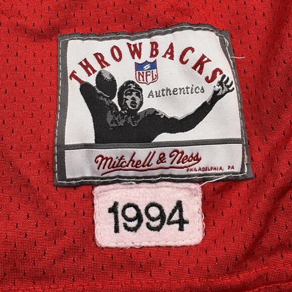 Steve Young 49ers Mitchell & Ness 75th Anniversary Throwbacks 1994 Jersey Sz 60 - Picture 10 of 16
